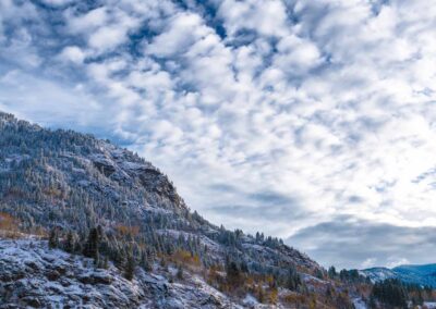 Snow on southern ridge - Mount Sentinel